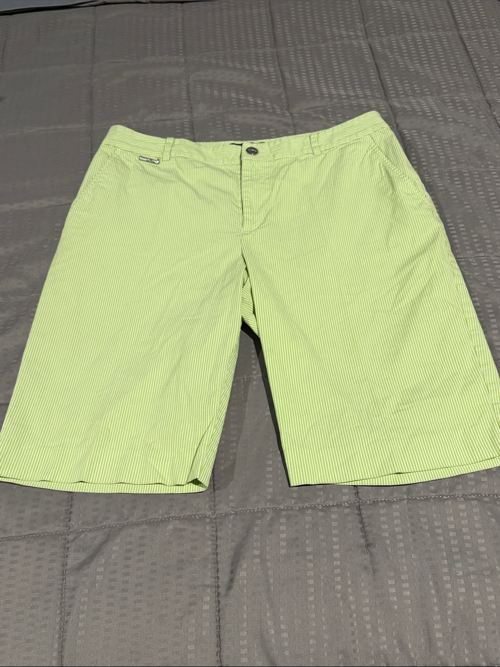 Women's Lime Green Classic Summer Shorts